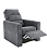 Poltrona - MX -14 - Veludo  (Cinza) - Imagem 3