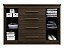 Cômoda - 2P 4G  - Elegance - Capuccino Wood - Imagem 2