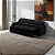 Sofá - 2,05m - Velosuede (Preto) - Imagem 1