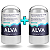 Kit 2 Desodorantes Alva Cristal S/Alumínio 60g cada 100% Natural - Vegano - Imagem 1