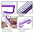 Kit 2 Escovinhas Manicure Pedicure Limpeza Higiene De Unhas - Imagem 2