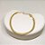 PULSEIRA MALHA FITA 4MM BANHADA OURO 18K - LINHA ESSENCIAL - Imagem 1