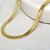 COLAR MALHA FITA 5MM BANHADO OURO 18K - LINHA ESSENCIAL - Imagem 5