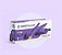 UniGloves- Luva M de látex Roxo para procedimento (pouco pó) 100UN - Imagem 1
