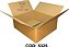 Caixa de Papelão Maleta Normal 22x19x10cm - Pacote com 100 - Imagem 2