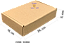 Caixa de Papelão SEDEX Corte Vinco 24x16x5 - Pacote com 100 - Imagem 4
