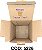 Caixa Cartucho 8x8x20 - Pacote com 100 - Imagem 2