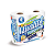 PAPEL HIGIÊNICO ROLINHO FOLHA DUPLA 64X30M QUALITE CAMPIONE - Imagem 1