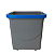 BALDE 5L ALÇA AZUL KUNBER - Imagem 1