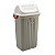 LIXEIRA 105L C/ TAMPA BASCULANTE REF 285 SANREMO - Imagem 1
