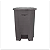 LIXEIRA COM PEDAL 50 LTS CINZA PERFECT - Imagem 1