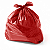 SACO PARA LIXO 130L VERMELHO 100UN 90X105 - MÉDIO - EQUIV 0,08 JD - Imagem 1