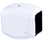 DISPENSER PAPEL TOALHA INTERFOLHA BRANCO E PRETO MINI ELISA - Imagem 1