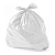 SACO PARA LIXO 200L BRANCO REFORÇADO ALMOFADA 50PÇS 100X144 - Imagem 1