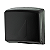 DISPENSER PAPEL TOALHA INTERFOLHA PRETO DROPY - Imagem 1