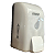DISPENSER PARA SABONETE LIQUIDO/GEL COM RESERVATORIO 450ML PRETO/TRANSPARENTE  ESSENZ - Imagem 1