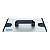 SUPORTE MANUAL LT ALUMÍNIO MF VIDRO/PAREDE - VELCRO 23CM - Imagem 1