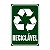 ADESIVO RECICLÁVEL P/ COLETA SELETIVA 15X20CM - Imagem 1
