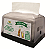 DISPENSER DE GUARDANAPO DE MESA GRANDE  PRETO ELISA - Imagem 1