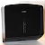 DISPENSER PAPEL TOALHA INTERFOLHA PRETO LUNES DESIGN - Imagem 1