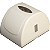 DISPENSER DE GUARDANAPO DE MESA BRANCO PLESTIN - Imagem 1