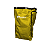 BOLSA 120 LITROS CARRO UTILITY AMARELA - Imagem 1