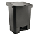 LIXEIRA 25L C/ PEDAL E AMORTECIMENTO PRETO KUNBER - Imagem 1