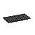 ESTRADO MODULAR COMPACTO 50X25. COR: PRETO - Imagem 1