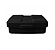 TAMPA P/ CESTO QUADRADO C/ PEDAL 60L PRETO - Imagem 1