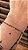 Pulseira Turmalina Melância 2mm Multifacetada - Melhora relações, Criatividade, Atrai Amizades verdadeiras, - Imagem 1