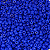 Miçanga 6/0 Azul Royal Leitoso 50gr - Imagem 1