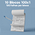 BLOCO 100 FOLHAS - 100X1 - AP75G - 15X21CM - 10 UNIDADES - Imagem 3