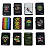 Isqueiro de metal estilo zippo clássico diversas estampas Atacado - Imagem 1