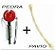 KIT 7 PEDRAS + 1 PAVIO PARA ZIPPO ATACADO 5 kits - Imagem 1