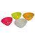 Cuia de silicone neon Bowl de silicone kit com 10 Atacado Brilha no escuro - Imagem 7