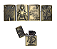 Isqueiro estilo Zippo de metal retrô Garras - Imagem 1