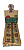 Piteira de Papel Extra large Honey puff brown - Imagem 3