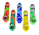 Pipe Silicone diversas cores personagem Atacado - Imagem 3