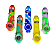 Pipe Silicone diversas cores personagem Atacado - Imagem 5