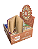 Caixa Piteira de papel Guru Spirit Brown mega large - Imagem 4
