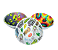 Cuia de silicone Rick and Morthy Importada alta qualidade Bowl de Silicone alien 5 unidades - Imagem 5
