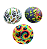 Cuia de silicone Rick and Morthy Importada alta qualidade Bowl de Silicone alien 5 unidades - Imagem 1
