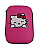Case Rosa estampada Arlequina Hello Kitty diversas estampas - Imagem 4