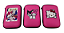 Case Rosa estampada Arlequina Hello Kitty diversas estampas - Imagem 2