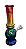 Bong de vidro grosso médio colorido - Imagem 2