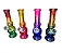 Bong de vidro grosso médio colorido - Imagem 6