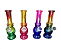 Bong de vidro grosso médio colorido - Imagem 7