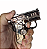 Isqueiro Luxo Dobrável Estilo Pistola Chama Azul à Prova de Vento Spinner - Imagem 6