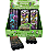 Tubete 3 partes estampado diversas cores mocó 3 partes estampado Mystic Thimbers Porta cigarro 3 partes - Imagem 4