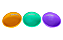 Cuia de silicone Lion Rolling Circus kit com 12 diversas cores - Imagem 4